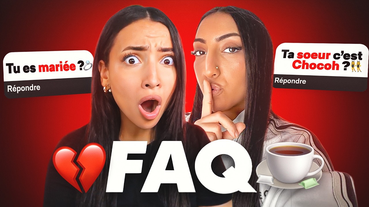 JE RÉPONDS à VOS QUESTIONS Avec CHOCOH ! 😨