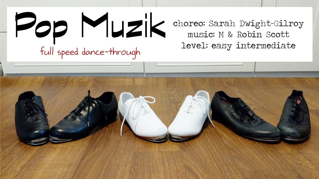 Pop Muzik clogging dance at full speed