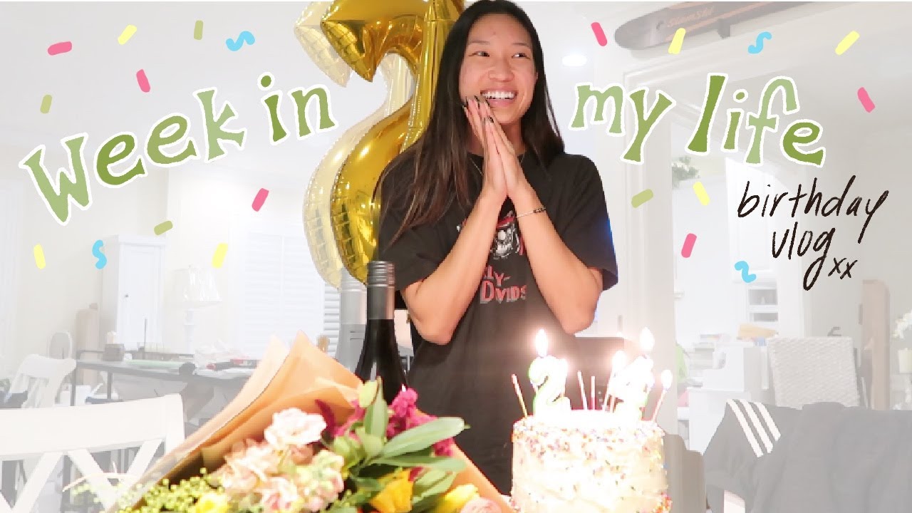 WEEK IN MY LIFE | My 24th Birthday, Celebratory Workouts + A Sweet Surprise 🎂