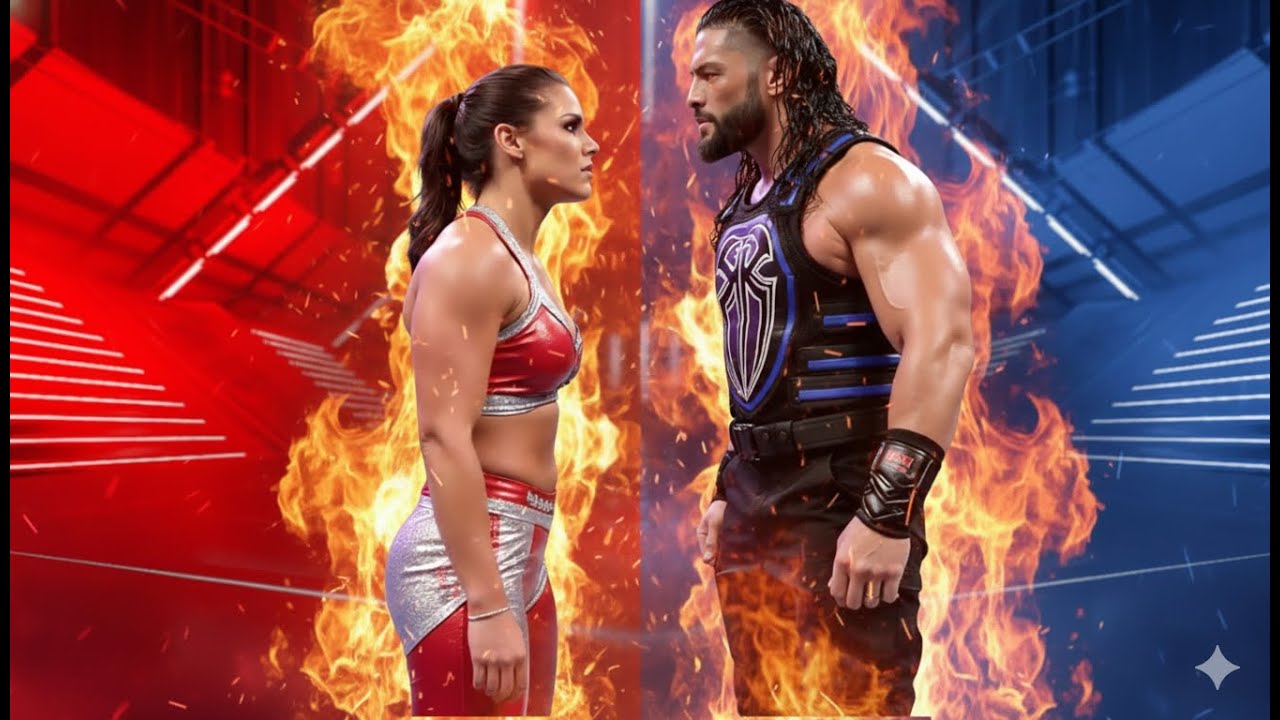 WWE LIVE MATCH  - ROMAN REIGNS  VS QUEEN ZELINA VEGA WWE RAW PT 08