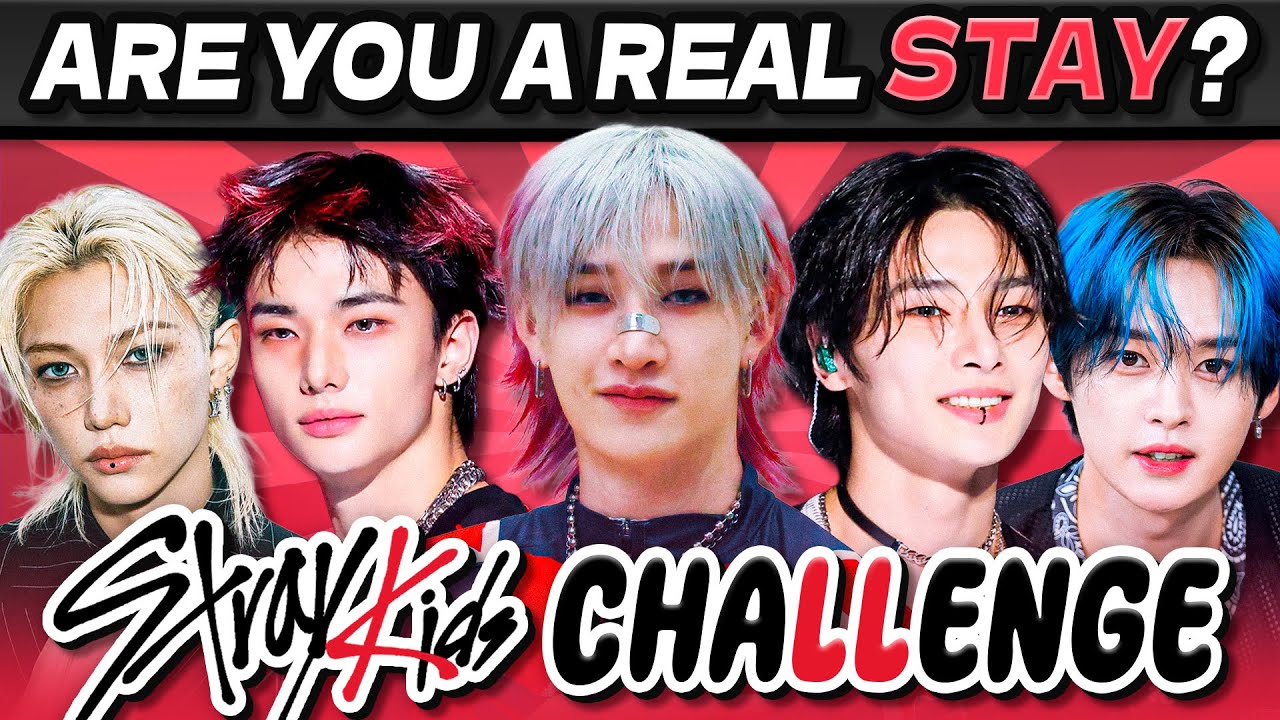 STRAY KIDS QUIZ: Are You A Real STAY? ❤️🖤 Kpop Game 2025