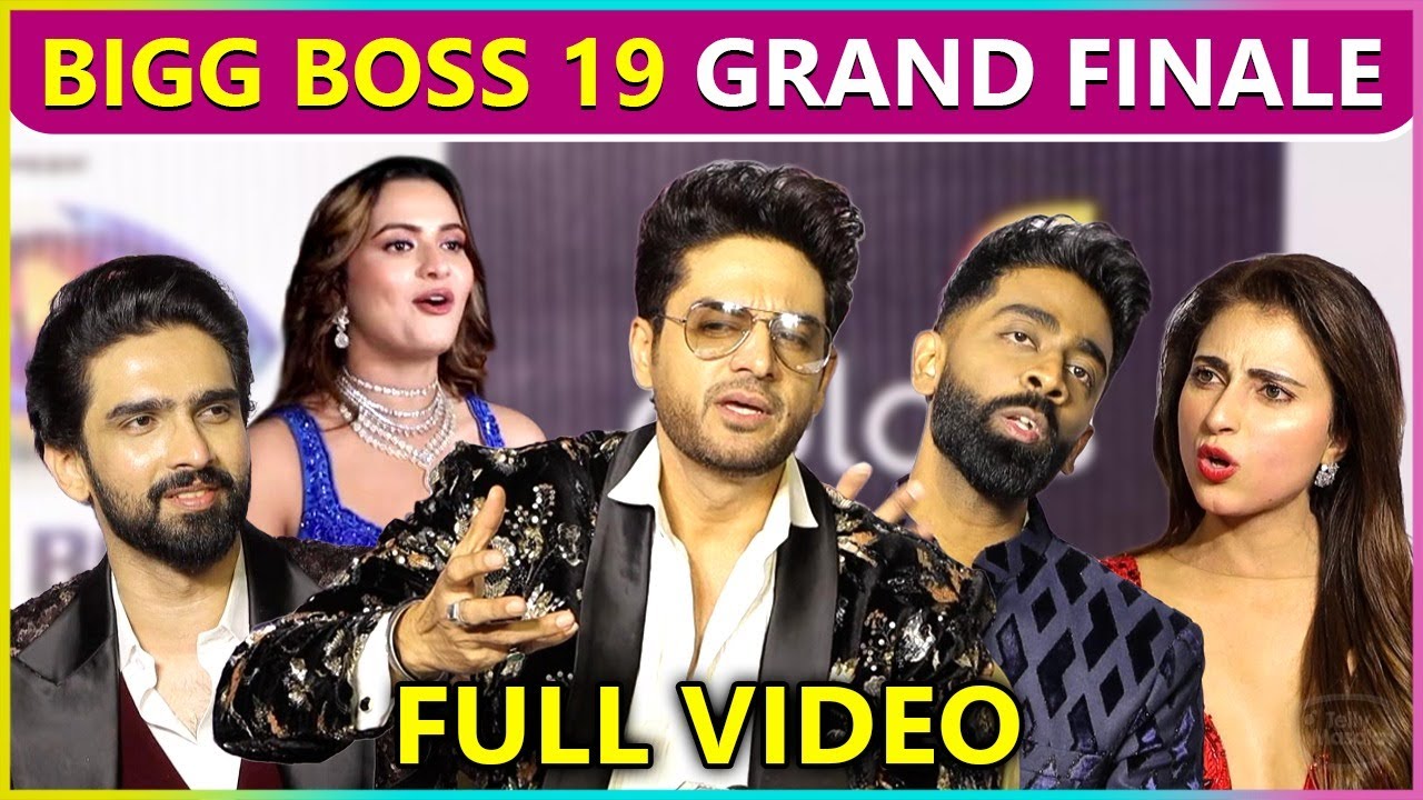 Bigg Boss 19 Grand Finale | Full Video | Gaurav Khanna Winner, Farhana RunnerUp, Amaal-Tanya, Pranit