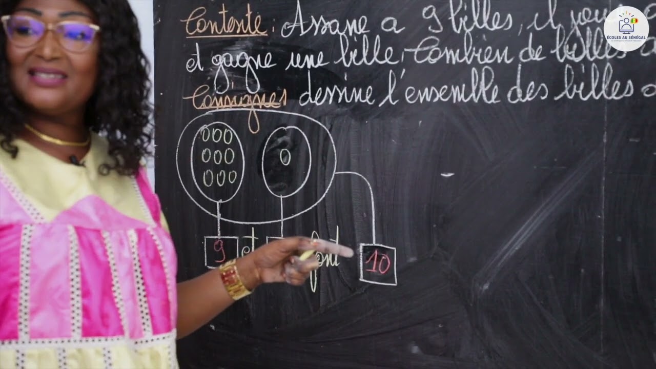 Cours - CI - Math&eacute;matiques: Activit&eacute;s Num&eacute;rique / Pr&eacute;sentation du nombre 10 / Mme Niang