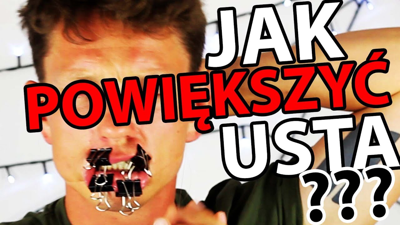 jak POWIEKSZYĆ USTA za 5 zł?