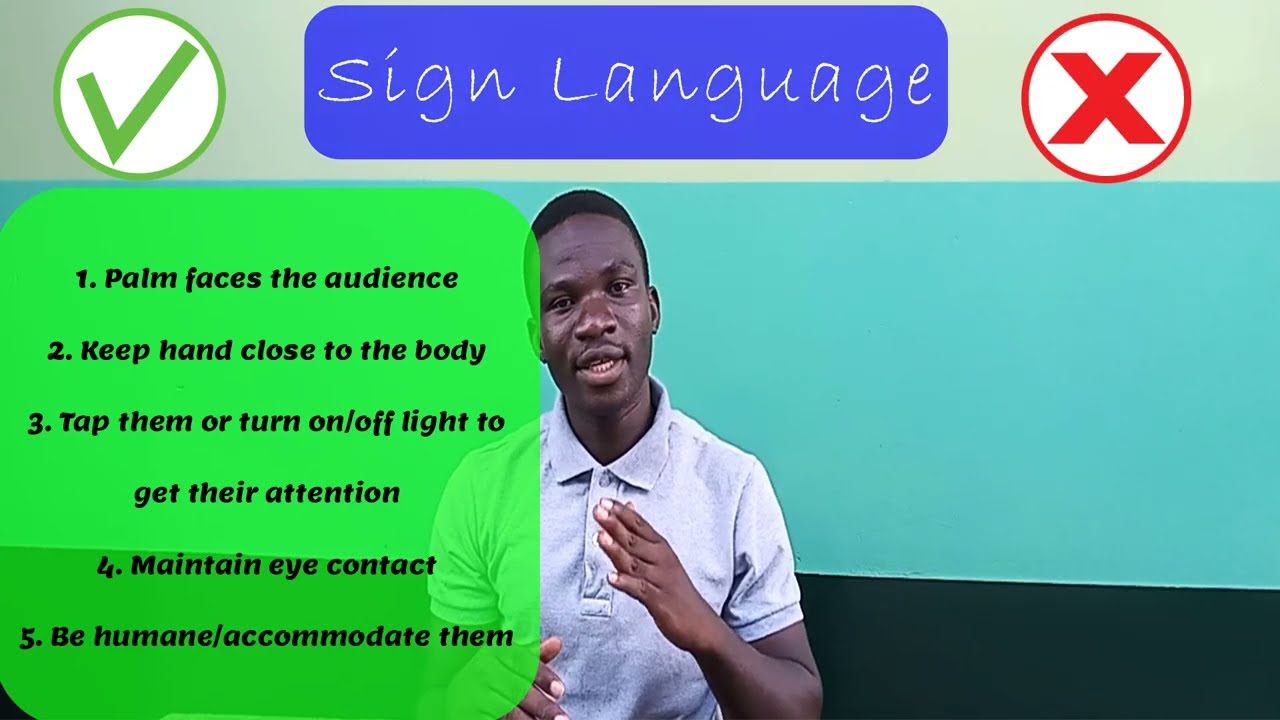Sign the Right Way || Sign Language Dos and Don'ts for Clear Communication ||