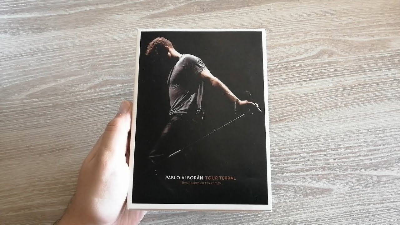 PABLO ALBORAN – TOUR TERRAL: TRES NOCHES EN LAS VENTAS (3 CDS + DVD) | UNBOXING