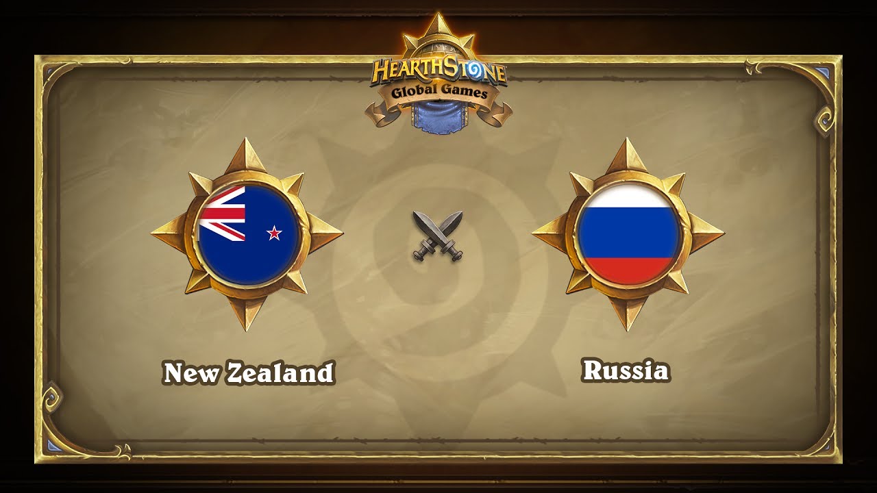 Новая Зеландия vs Россия | New Zealand vs Russia | Hearthstone Global Games (13.06.2017)