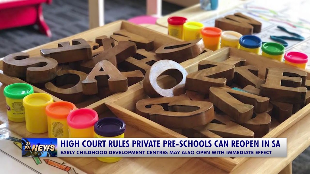 HIGH COURT RULES PRIVATE PRE-SCHOOLS CAN REOPEN IN SA
