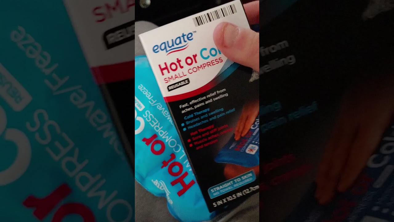 Walmart hot/cold compress