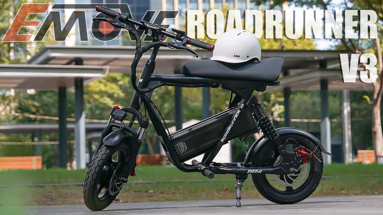 30MPH+ Seated eScooter! Or is it a eBike? EMOVE ROADRUNNER V3 Review
