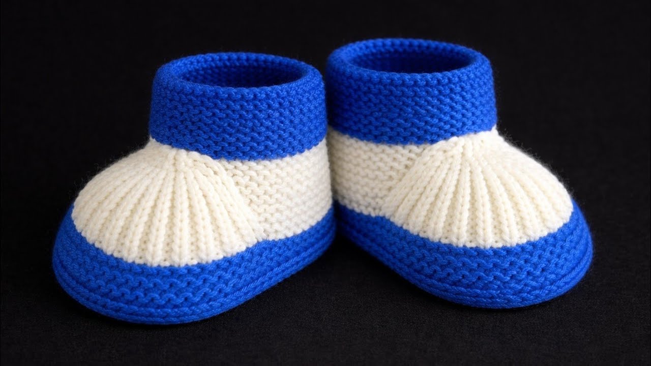 बेबी सॉक्स बनाने का आसान तरीका | Easy Woolen Baby Socks Knitting kanha loops |