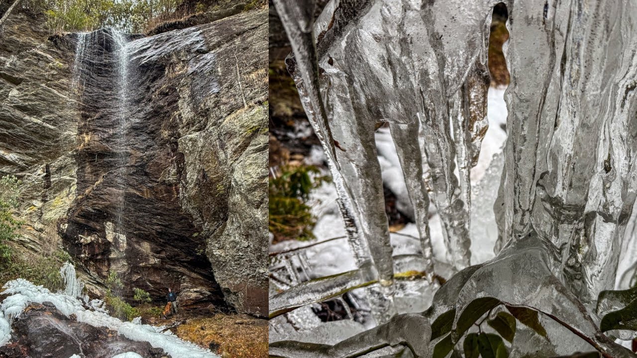 Horseshoe and Cavern Falls - Jackson County, NC - Hike Vlog 168