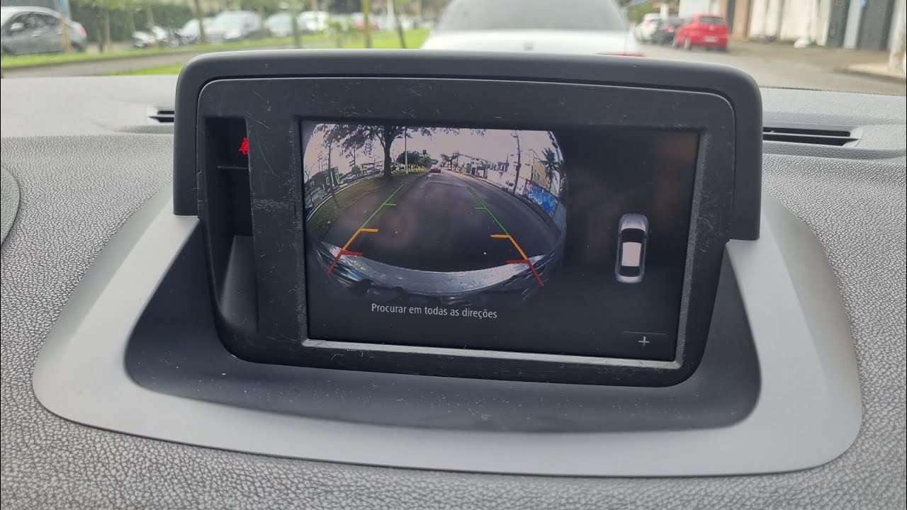 Instalação câmera de ré -  Fluence Dynamique Plus