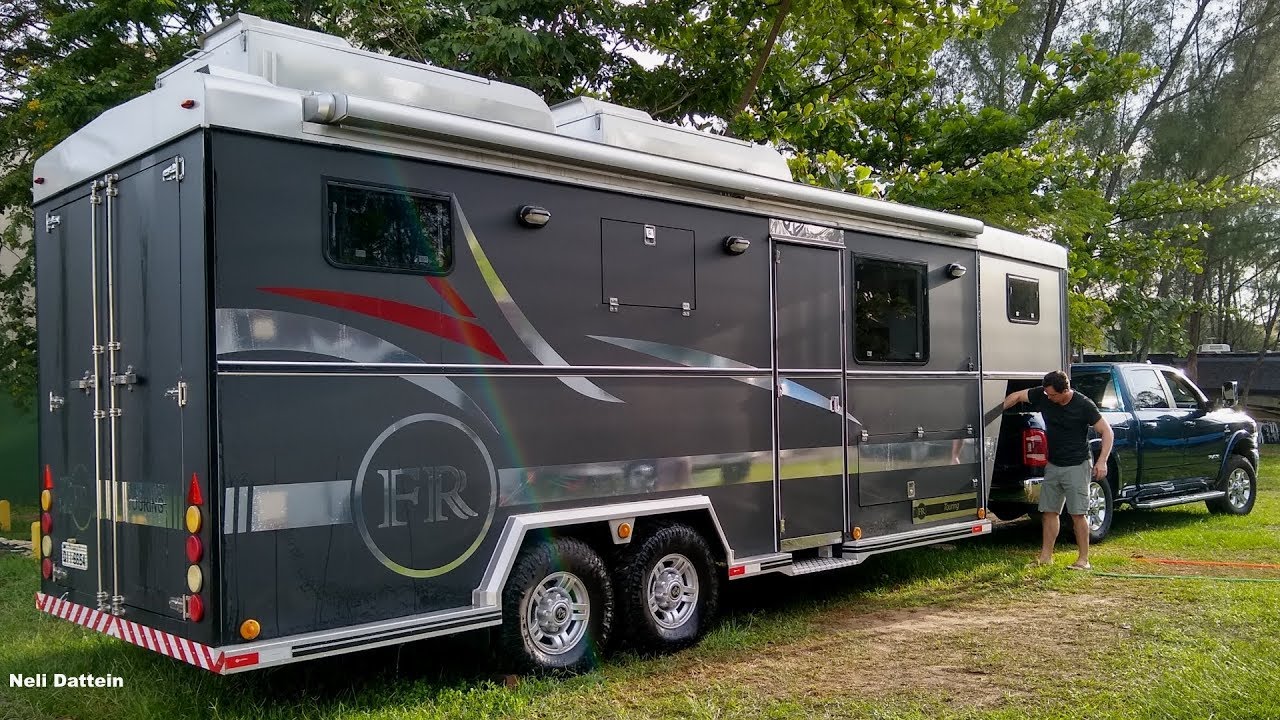 Dodge RAM 2500, 2019, 4x4, Com Trailer/Cavaleira, Halley, Touring, Quinta Roda, 2017.