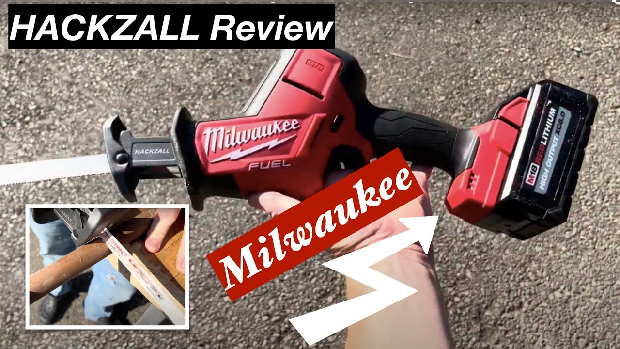 Распаковка и обзор одноручной сабельной пилы MILWAUKEE HACKZALL M18 FUEL
