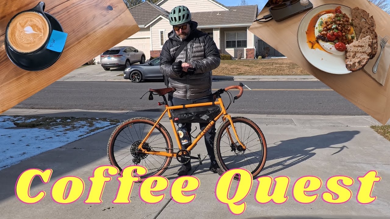 Coffee tastes better by bike