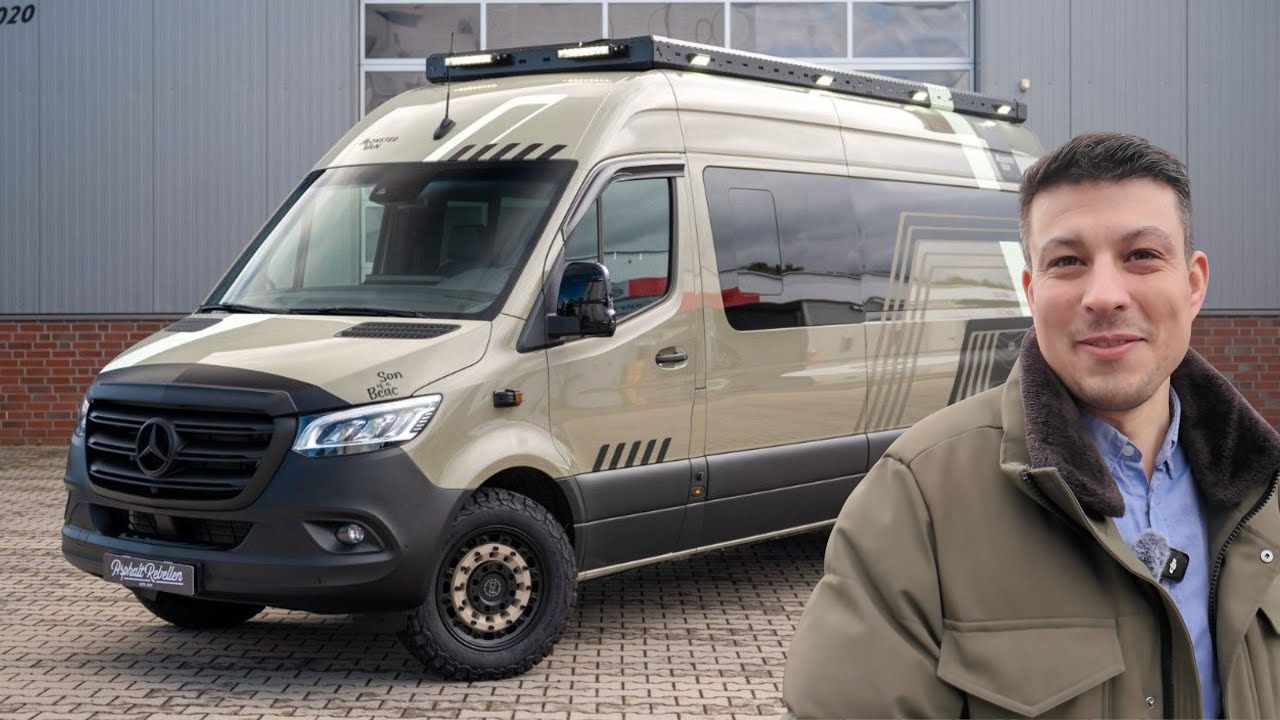 GEBRAUCHT SCHNAPPER WOHNMOBIL Mercedes-Benz Sprinter 319 CDI Van STRIPED