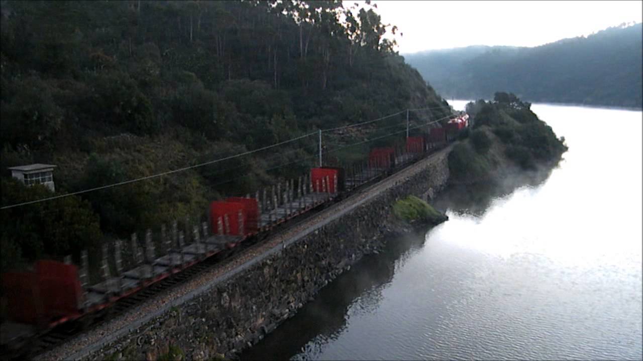 Comboio de Madeira n.&ordm; 65530 - Barragem do Fratel