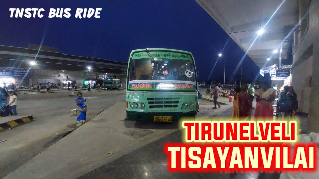 🚍 TNSTC Travel Vlog | Tirunelveli to Tisayanvillai Bus travel Via. Nanguneri | Travel Advisor