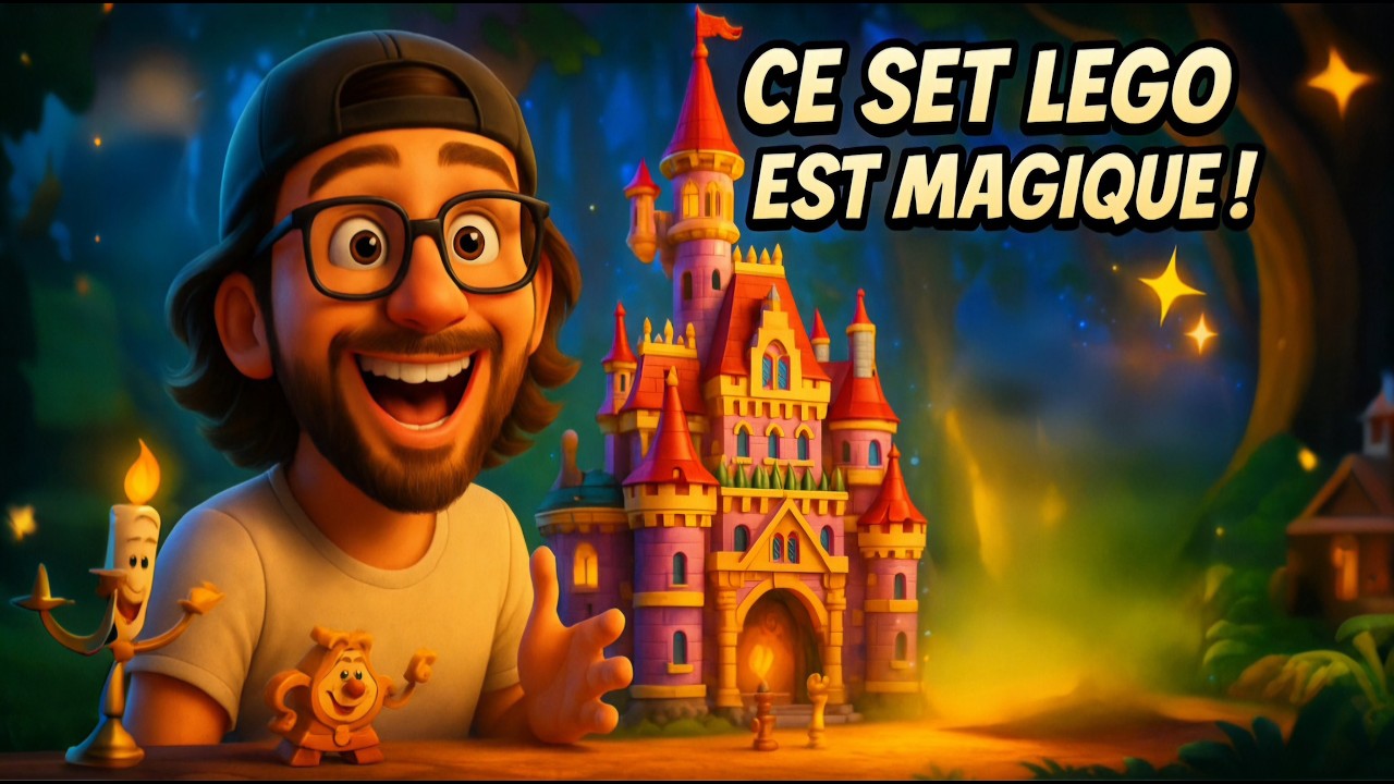 Tout ce que vous devez savoir sur le Château LEGO de la Belle et la Bête !