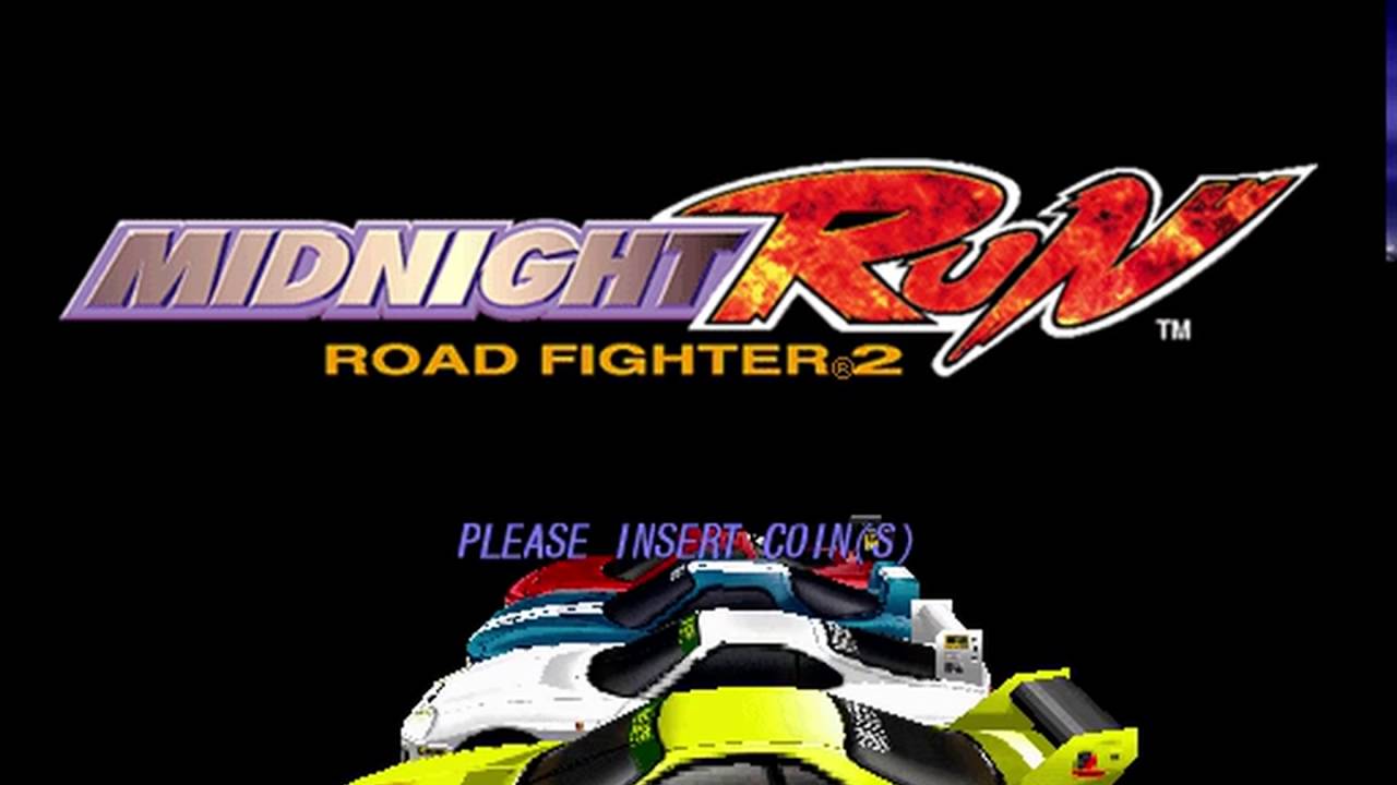 Midnight Run: Road Fighters 2 (Konami 1995)  Attract Mode 60fps