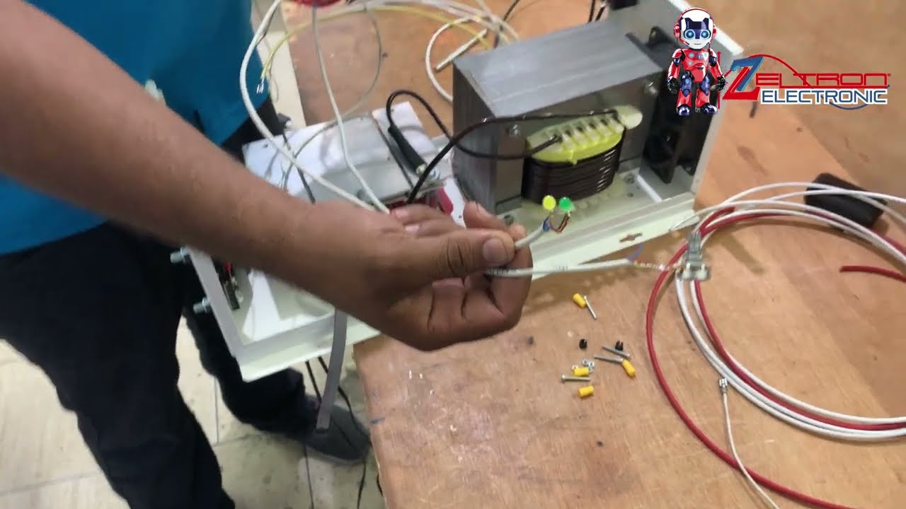 Llego  la SEGUNDA PARTE Fabricación de cargador para baterías profesional 48V 80A Tecnología Zeltron