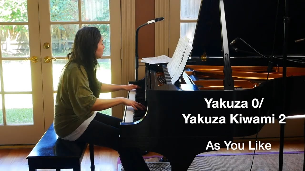 As You Like - Yakuza 0 (piano cover)