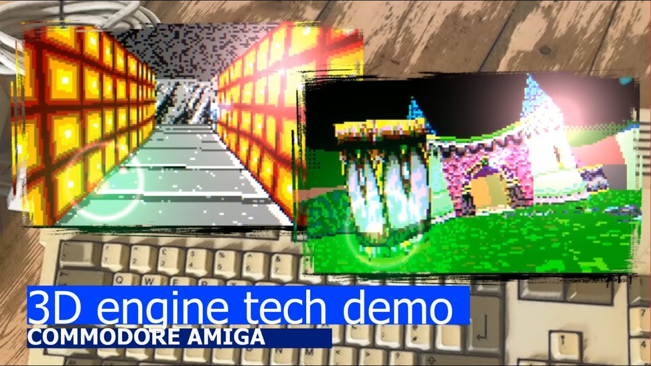Commodore Amiga -=3D engine tech demo=-