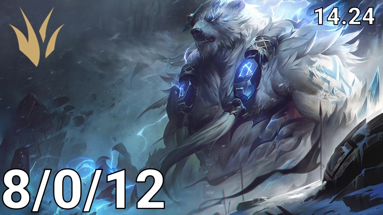 Volibear Jungle vs Skarner - EUW grandmaster | Patch 14.24
