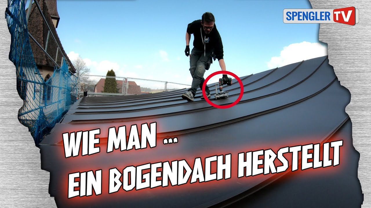 Wie man ein Bogendach herstellen kann