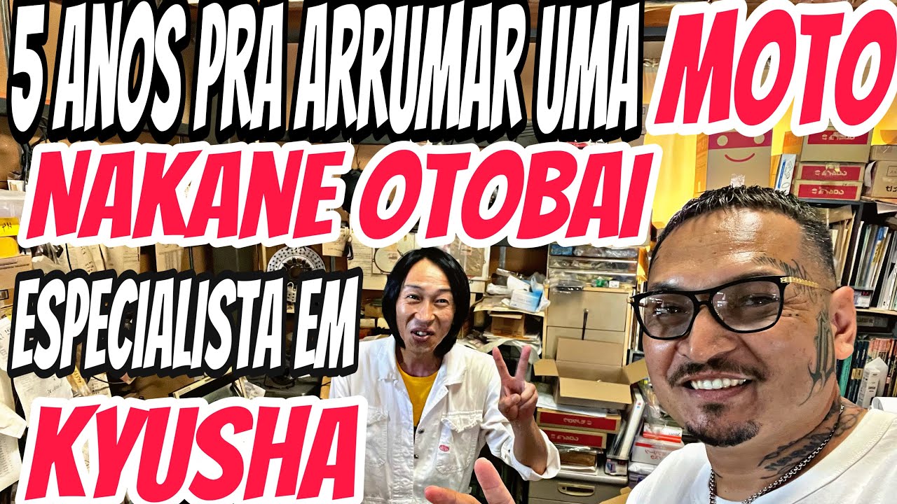 Mecanico de moto Japonês (5 anos pra arruar uma moto)