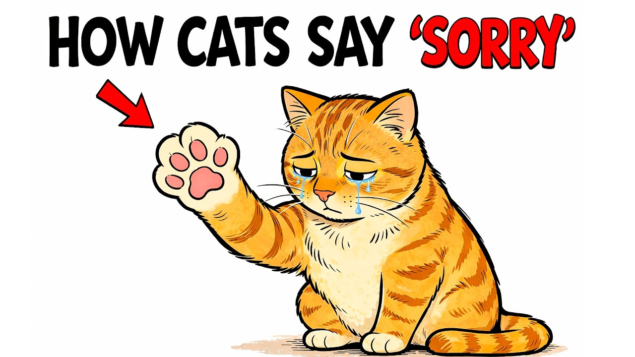 How Cats Apologize to Humans?