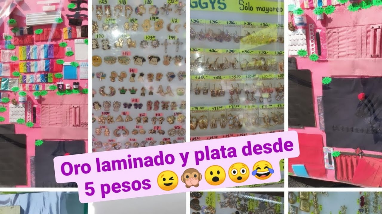 ORO laminado y PLATA desde 5 PESOS!!!! Calle Moneda 😮😯😱🙀🙉😉😉