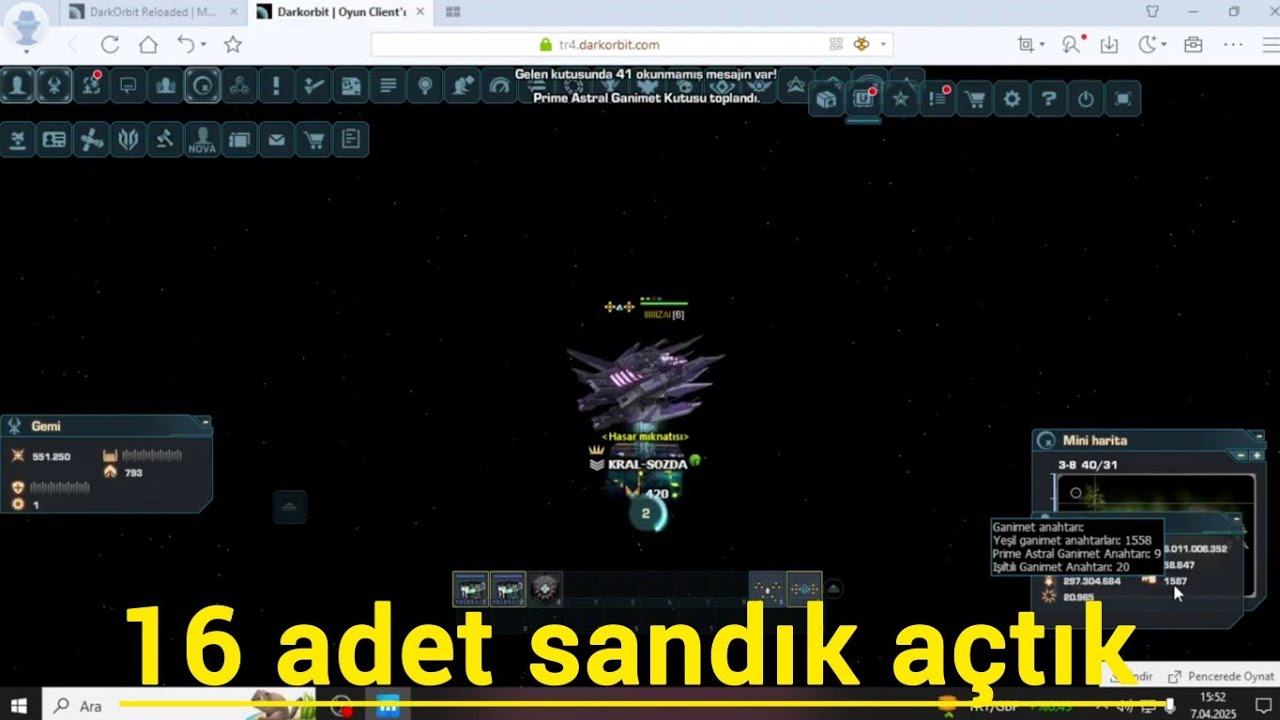 11 ADET PRİME ASTRAL GANİMET ANAHTARI KUTU AÇILIMI TR4-6 DARKORBİT