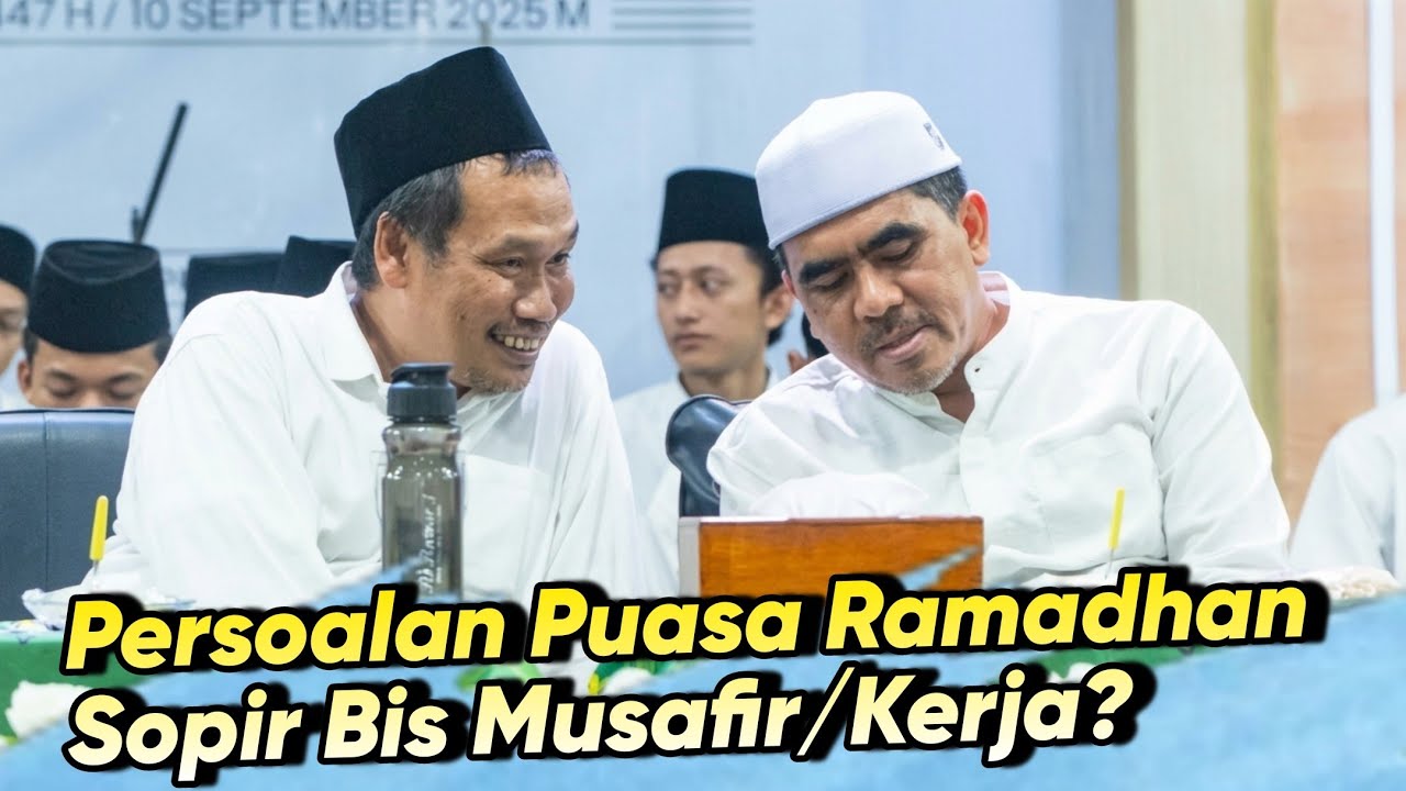 GUS BAHA Menjawab Persoalan Puasa Ramadhan Sopir Bis ‼️ Ilmu Ahli Fiqih Kelas Timghi