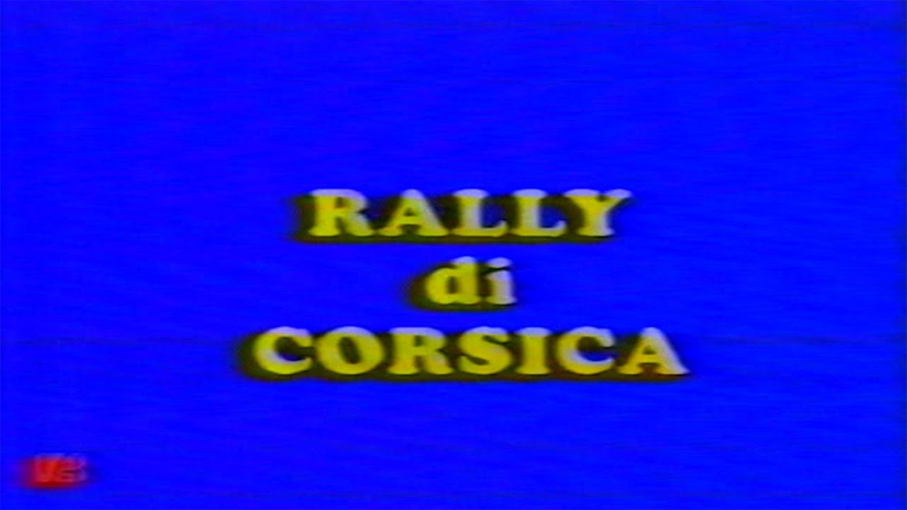 Tour de Corse - Rally di Francia 1986