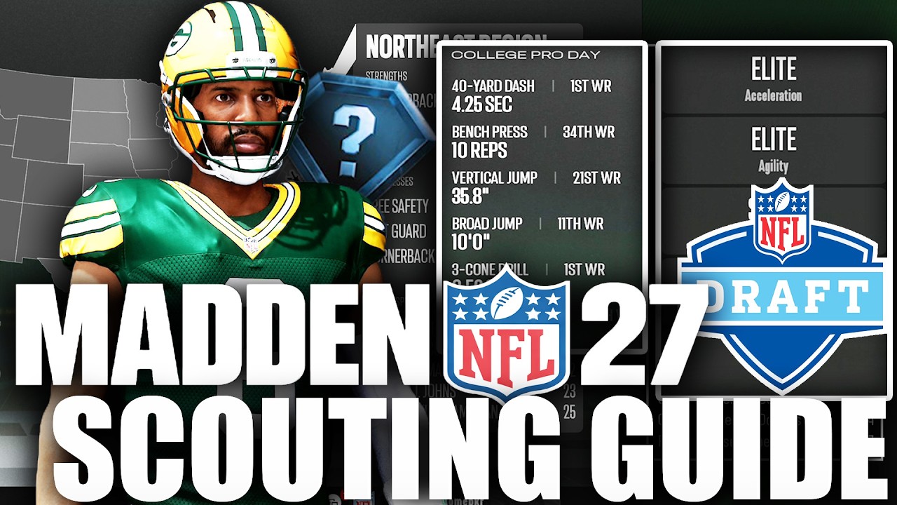 Скаутинг и драфт как у профи в Madden 27! Гайд по скаутингу в режиме франшизы Madden 27