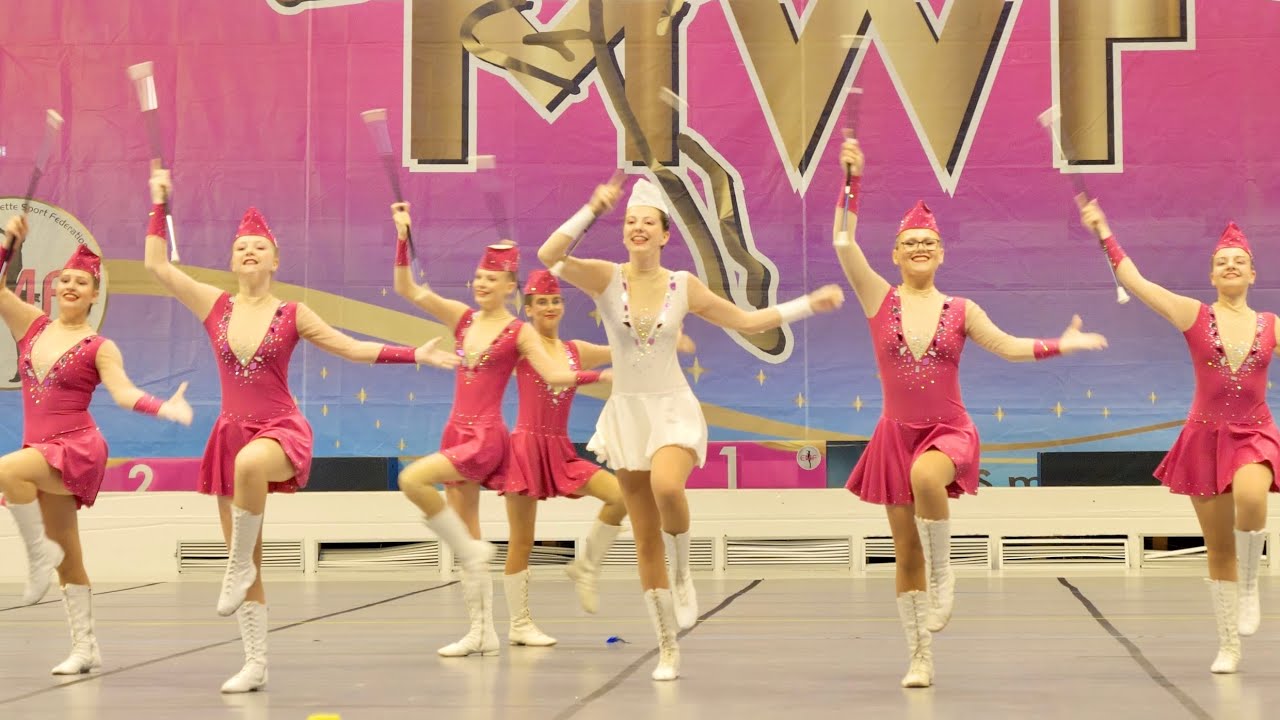 *Százszorszép Mazsorett Csoport* - mini BATON sen  - XX European Majorette Championship - Monza 2025
