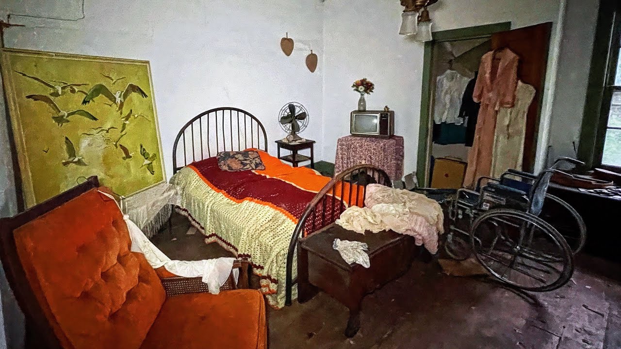 Completely Packed Abandoned Doctors Time Capsule Mansion Found Attic Loaded w/ Antiques