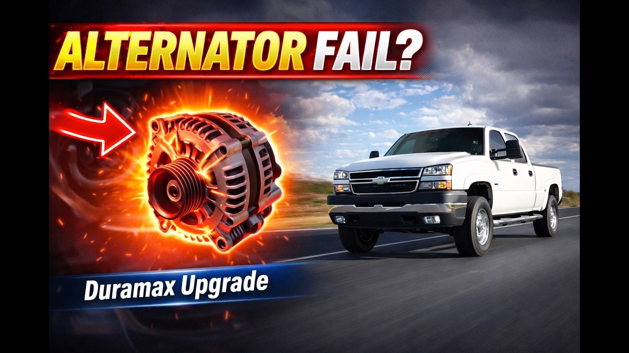 2006 Silverado 2500HD Alternator Upgrade: 240Amp Tucson Unit + Custom Big 3 Wiring