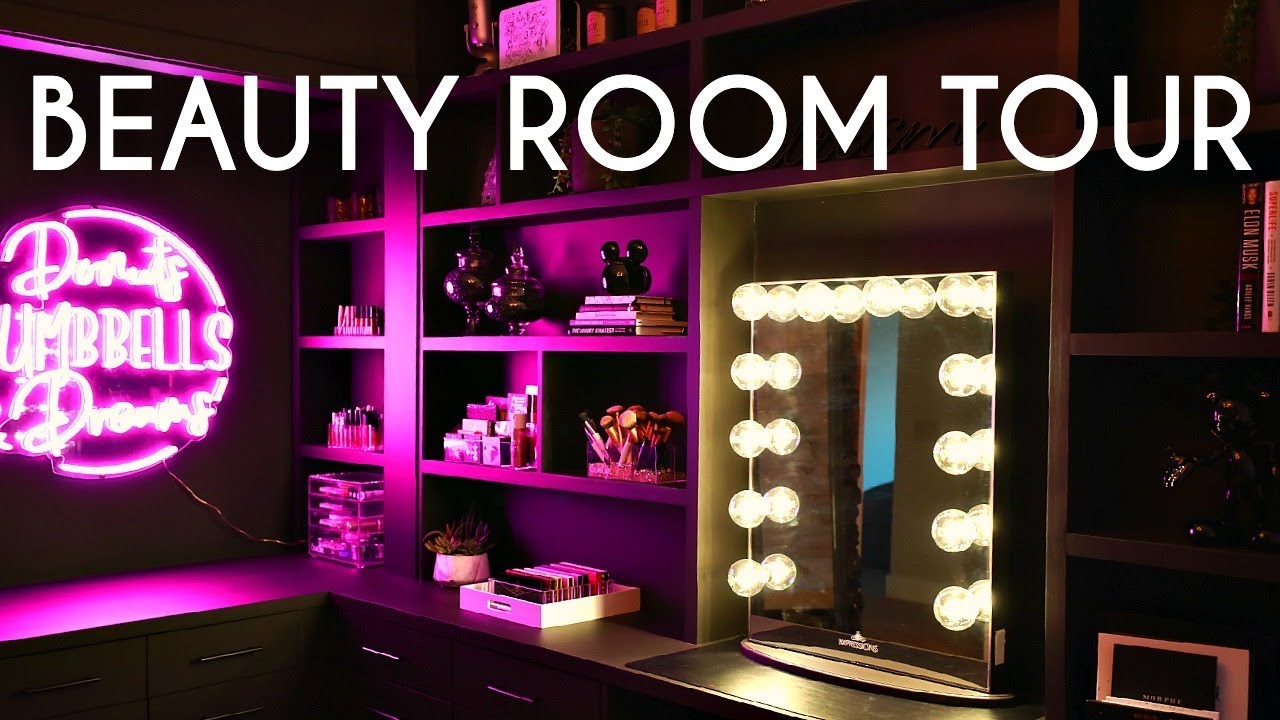 Beauty + Filming Room Tour | Angie Bellemare