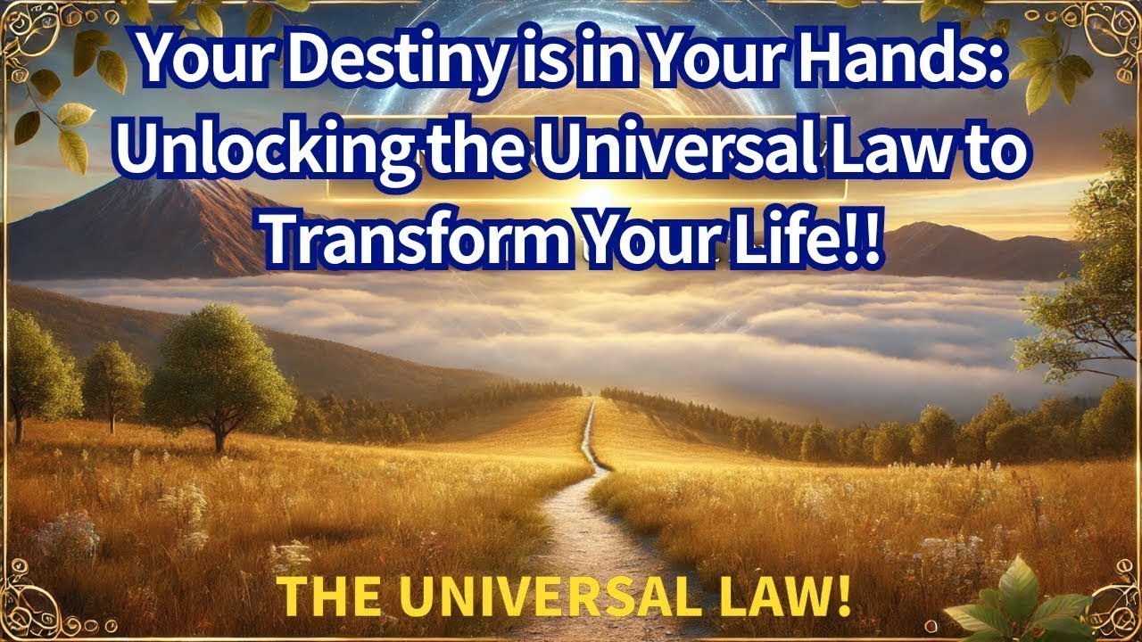 Your Destiny is in Your Hands: Unlocking the Universal Law to Transform Your Life