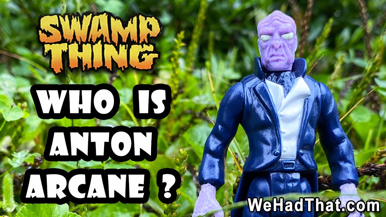 Swamp Thing Anton Arcane Action Figure Review Vintage 1990 Kenner