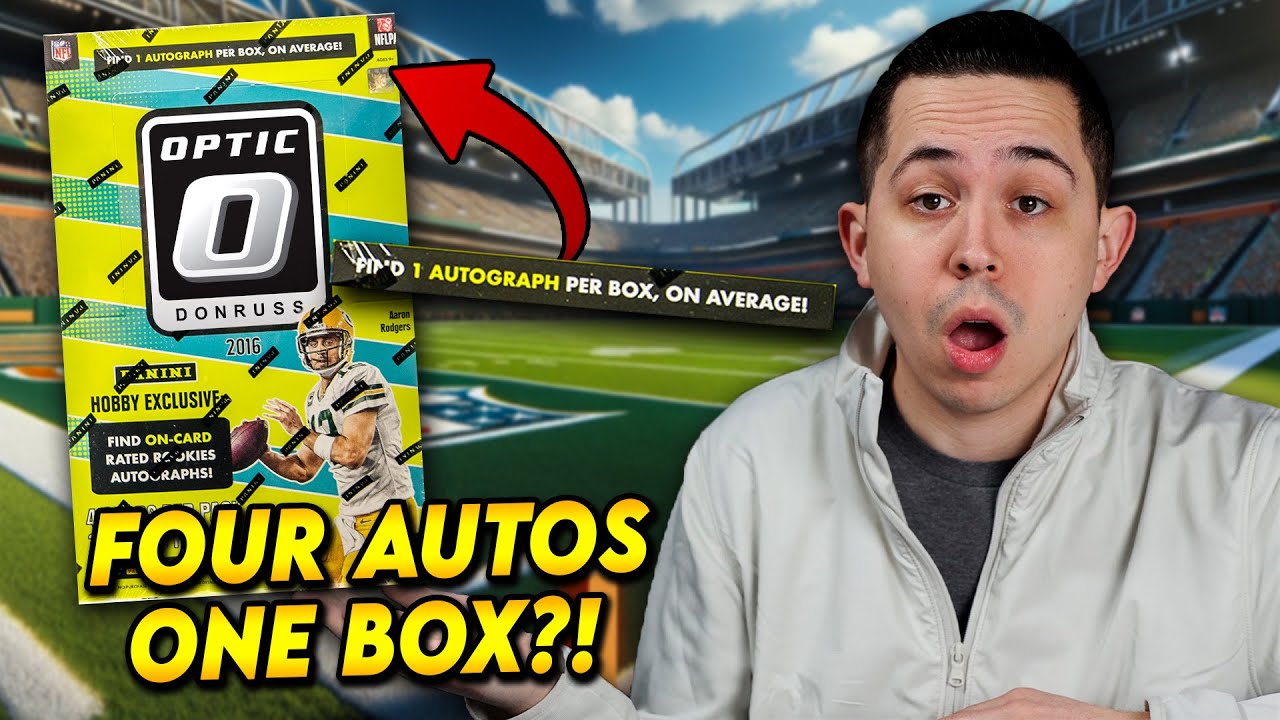 Opening a Box Of The FIRST EVER Optic Football 🏈 *FOUR AUTOS PULLED*