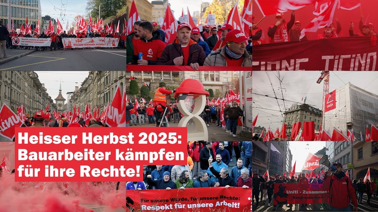 Bau-Protesttage: Heisser Herbst 2025