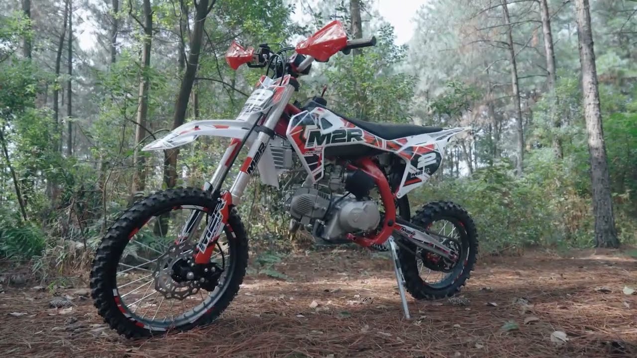 M2R RS-R 125cc / 140cc Dirt Bike. Launch Action Video