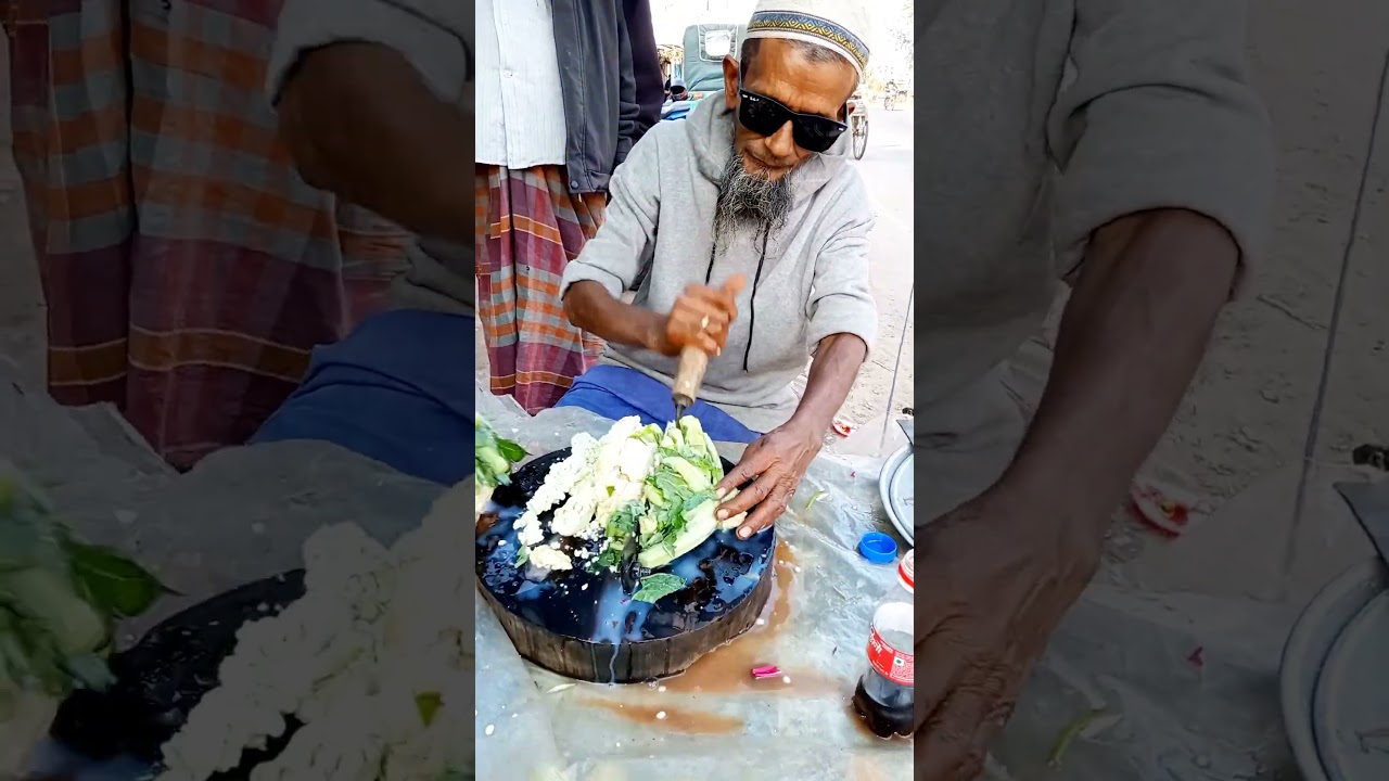Incredible Cauliflower Cutting Technique | Pure Skill! 🥦