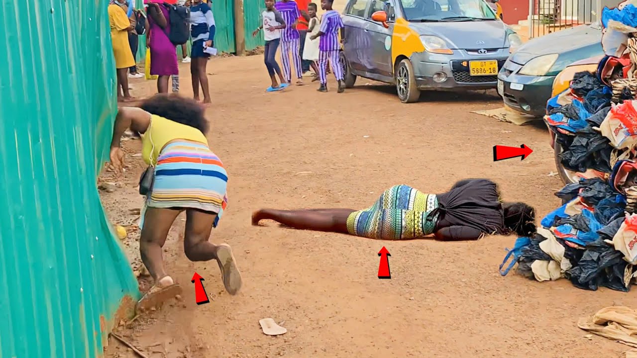 She will remember that FALL for life! |Bushman Prank| Scaring People!!!