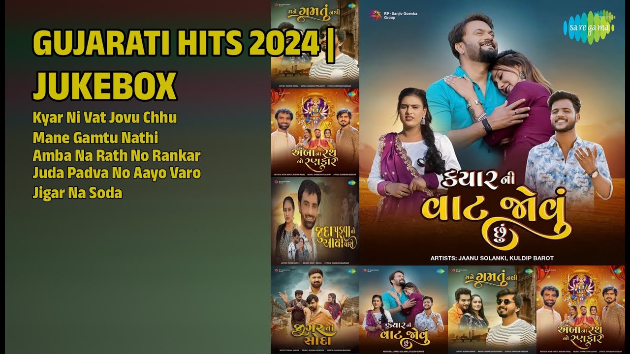 ગુજરાતી હિટ્સ જ્યુકબોક્સ | Jaanu Solanki Songs | Kyar Ni Vat Jovu Chhu | Mane Gamtu Nathi