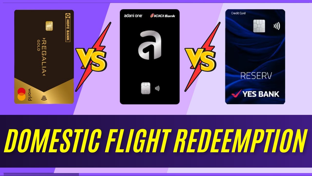 BEST CREDIT CARD FOR DOMESTIC AIRLINES AGAINST REWARD POINTS #CCGEEKS